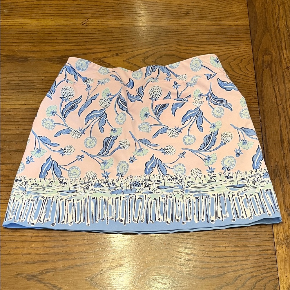 Lilly Pulitzer Luxletic‎ Monica Golf Skort Pink Tropics, size 4 - Picture 6 of 12
